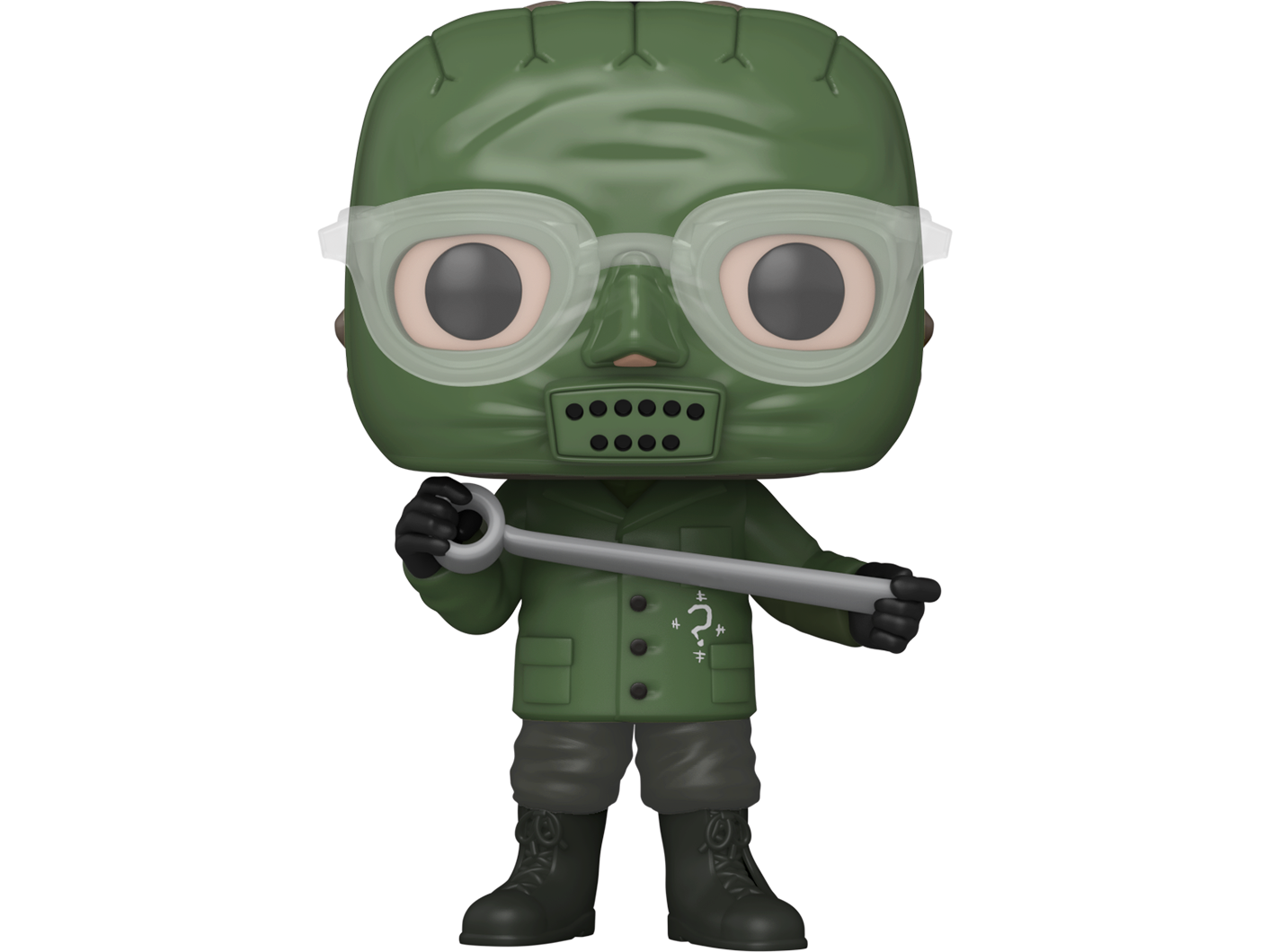 DC Funko Pop 3-Pack — Glitter Joker 2-Pack, Holiday Aquaman & The Riddler — side view