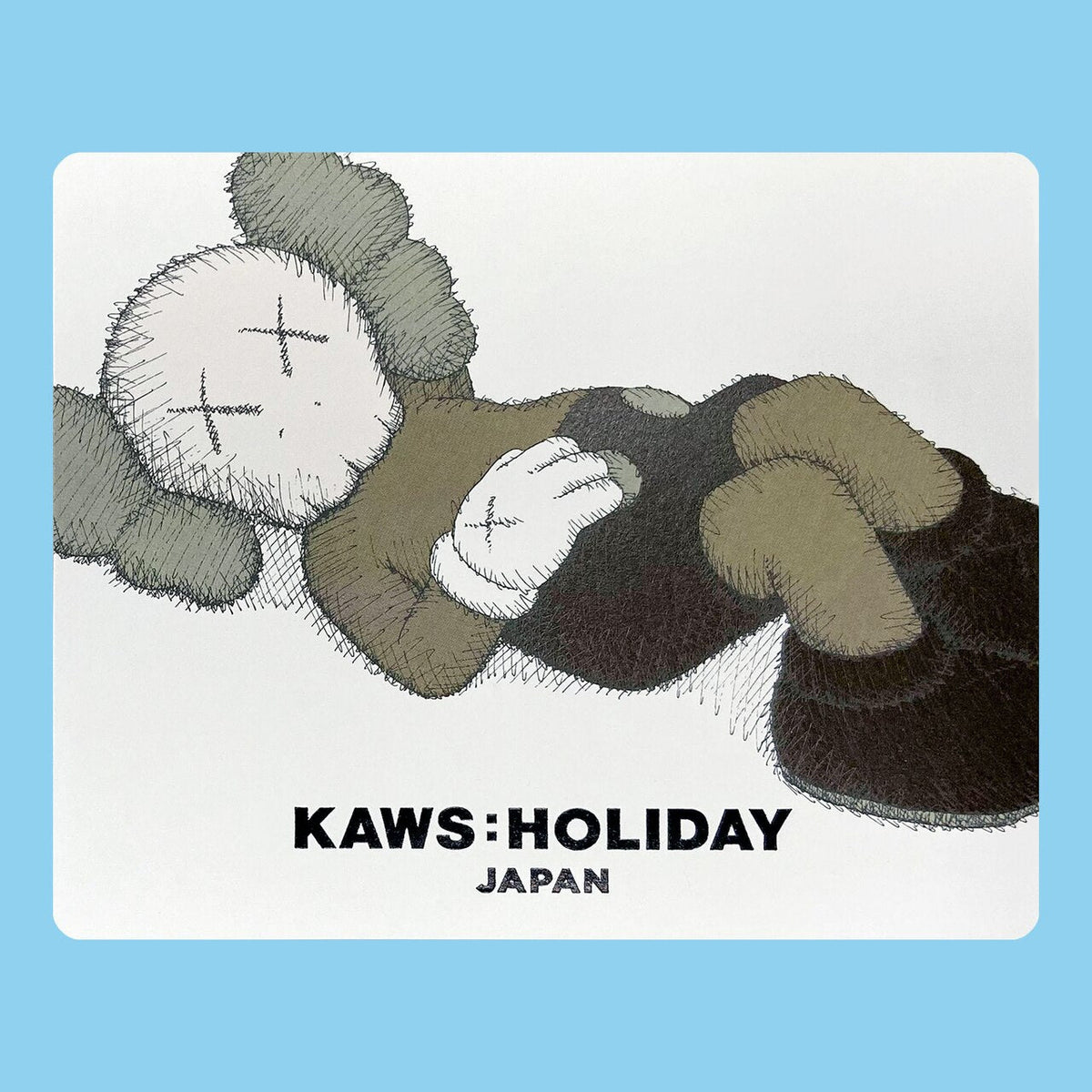 KAWS - Holiday JAPAN Mount Fuji Plush, 2019 — packaging
