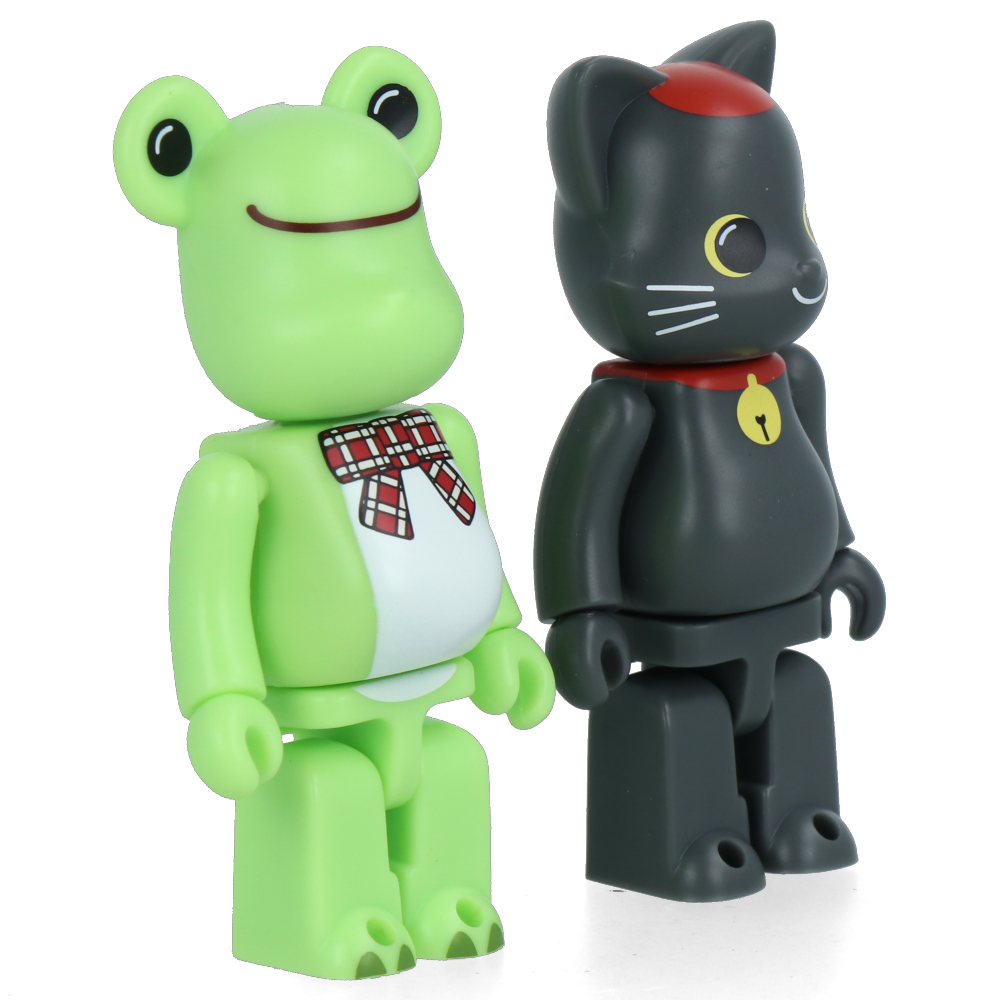 100% 2PC SET Pickles the Frog — side view