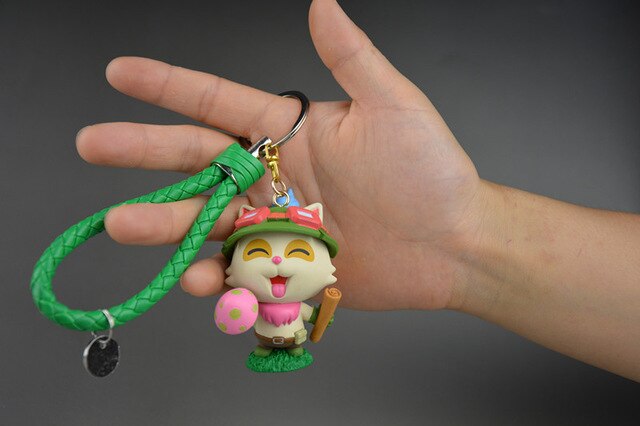League of Legends Champions Keychain Decoration Toy — back view