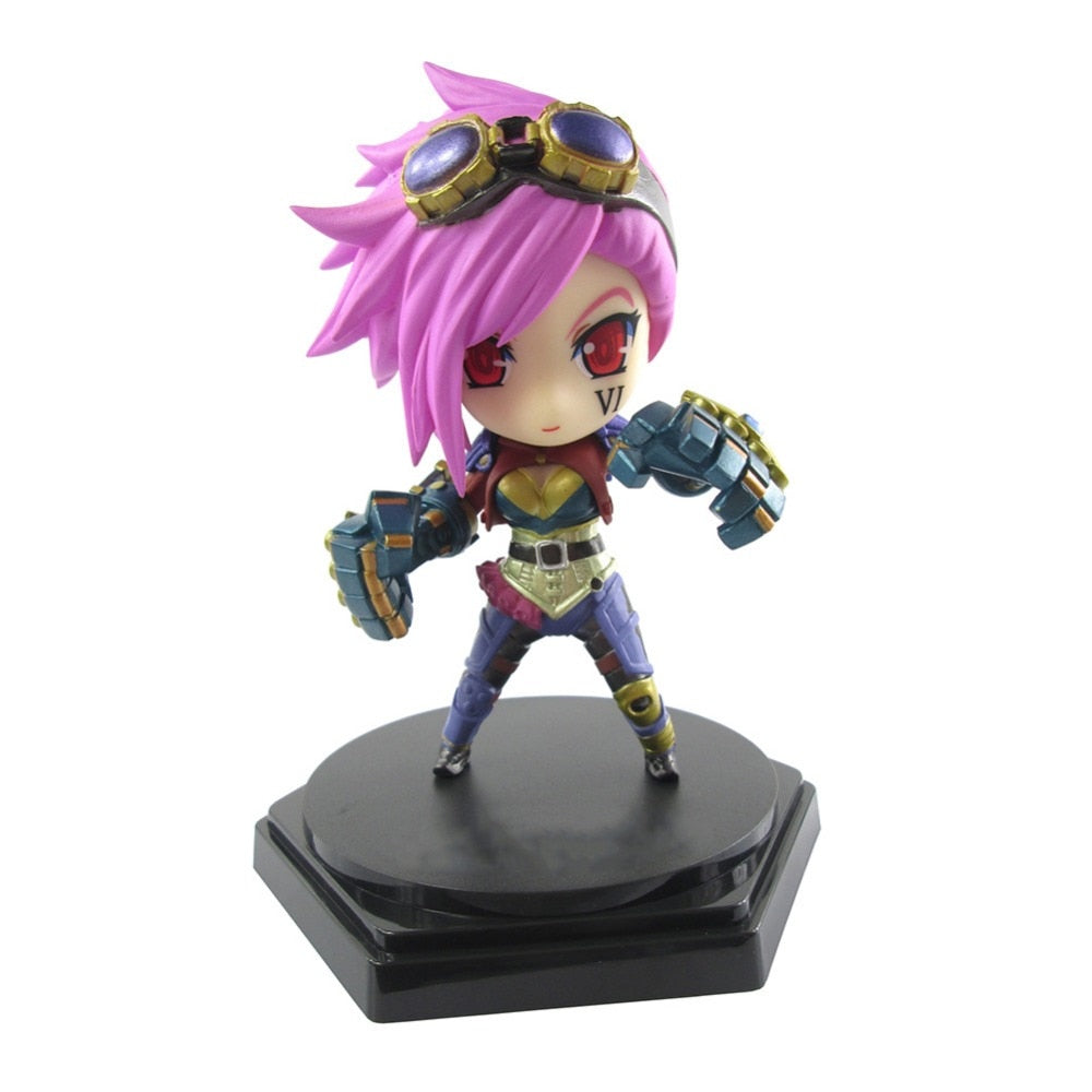 Small League of Legends Champions Figures 3D Toys — side view