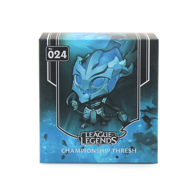 League Legends Championship Thresh Figure Toy Model — side view