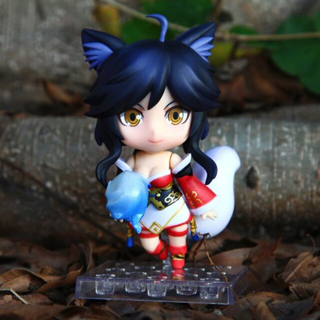 League Of Legends | Ahri Toys Figure 10CM — back view