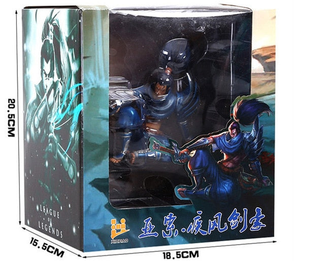 League of Legends Lee Sin / Master Yi / Yasuo Toys — in use