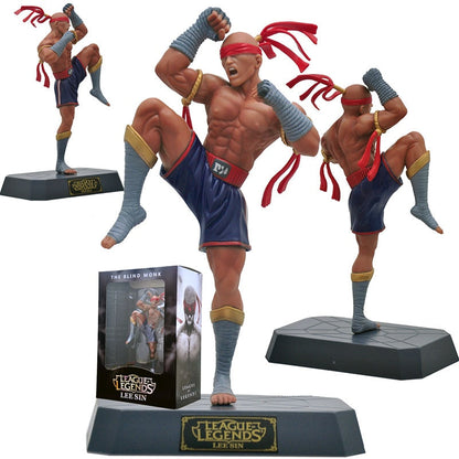 League of Legends Champions 3-Pack — Lee Sin Figure, Zed 3D Toy & Champions Keychain
