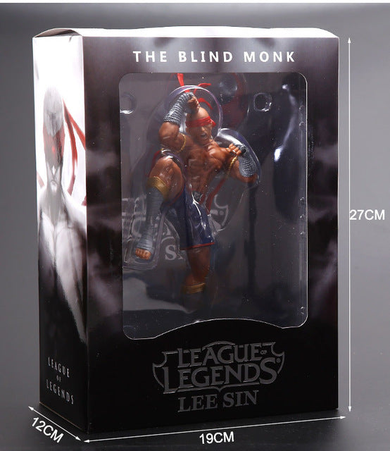 7.5' League Of Legends | Lee Sin Toys Figure — back view