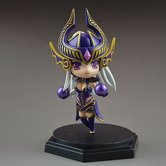 Small League of Legends Champions Figures 3D Toys — back view