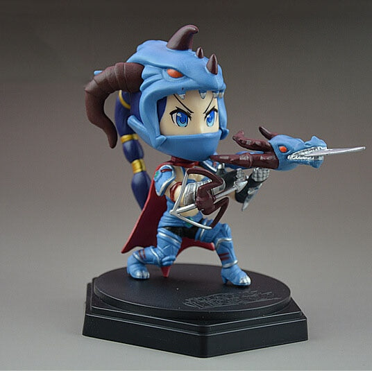 Small League of Legends Champions Figures 3D Toys — side view