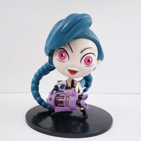Small League of Legends Champions Figures 3D Toys — in use