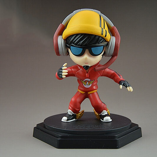 Small League of Legends Champions Figures 3D Toys — side view