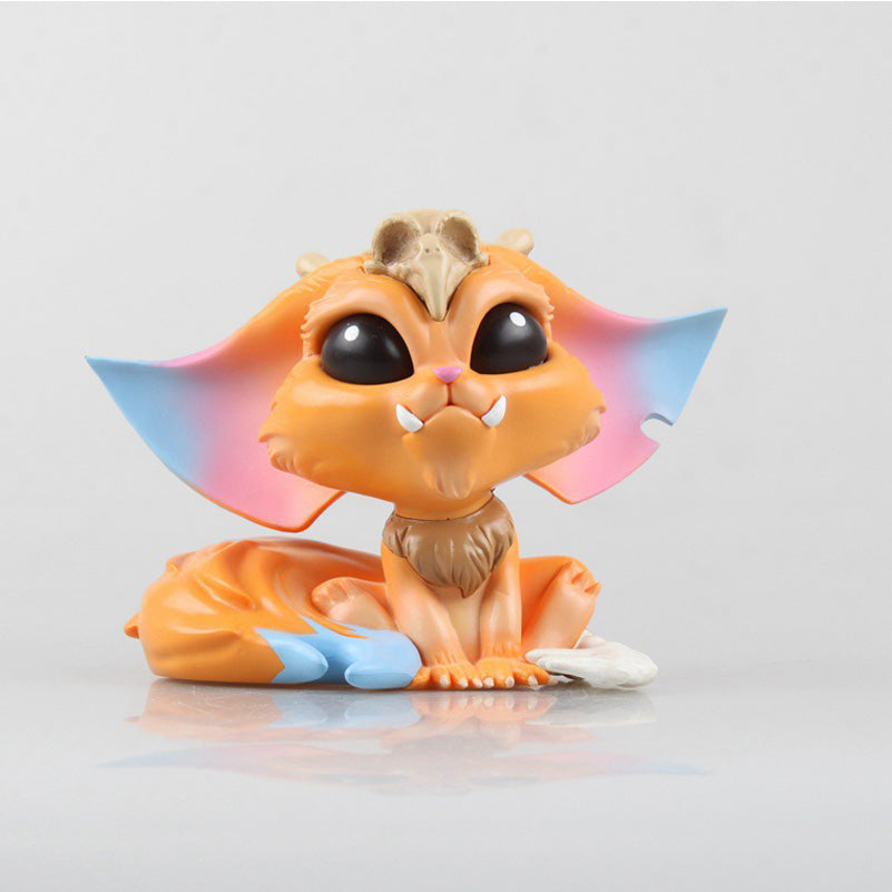 League of Legends Champion Figure 3-Pack — Thresh, Xin Zhao & Gnar — side view