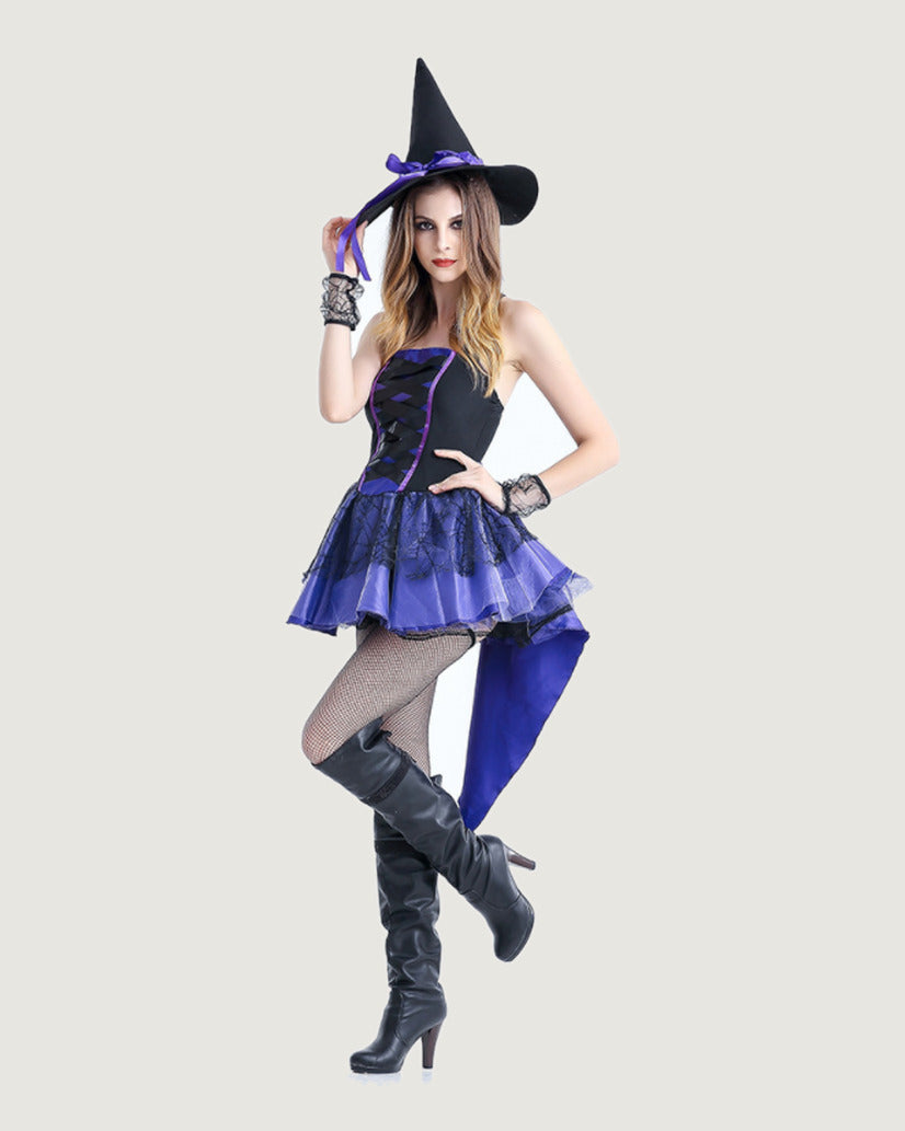 Purple Swallowtail Witch Costume Cosplay