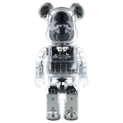 400% Bearbrick Portable Speaker Rinaro - Clear