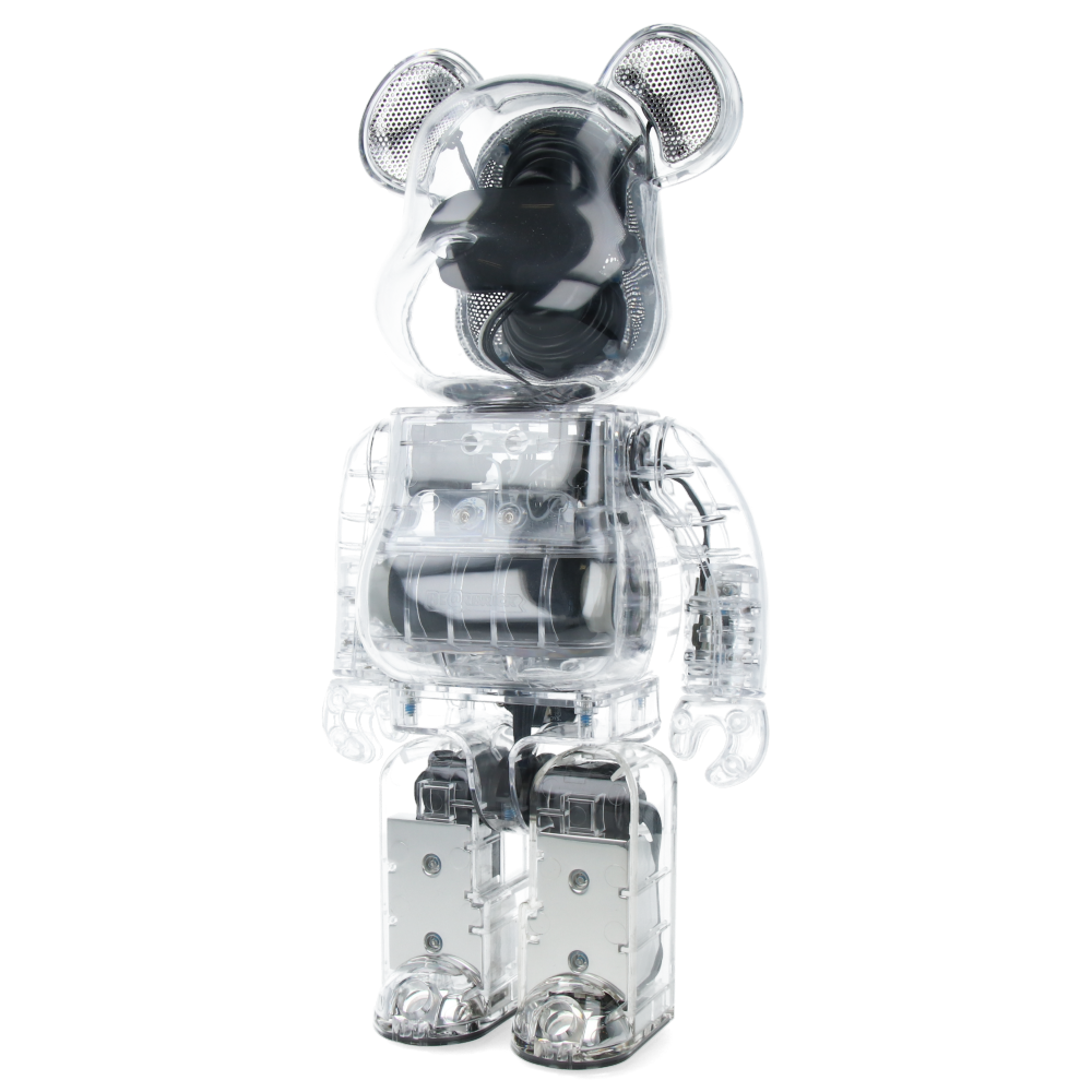 400% Bearbrick Portable Speaker Rinaro - Clear