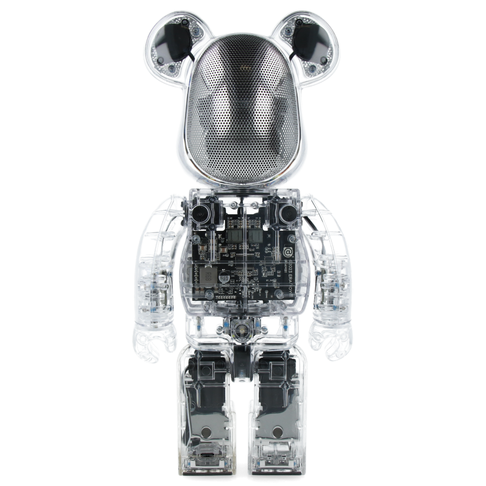 400% Bearbrick Portable Speaker Rinaro - Clear