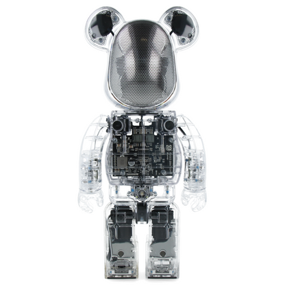 400% Bearbrick Portable Speaker Rinaro - Clear