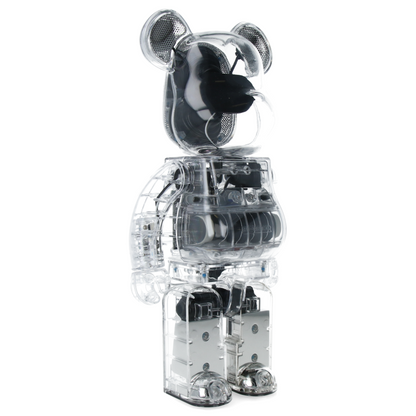 400% Bearbrick Portable Speaker Rinaro - Clear