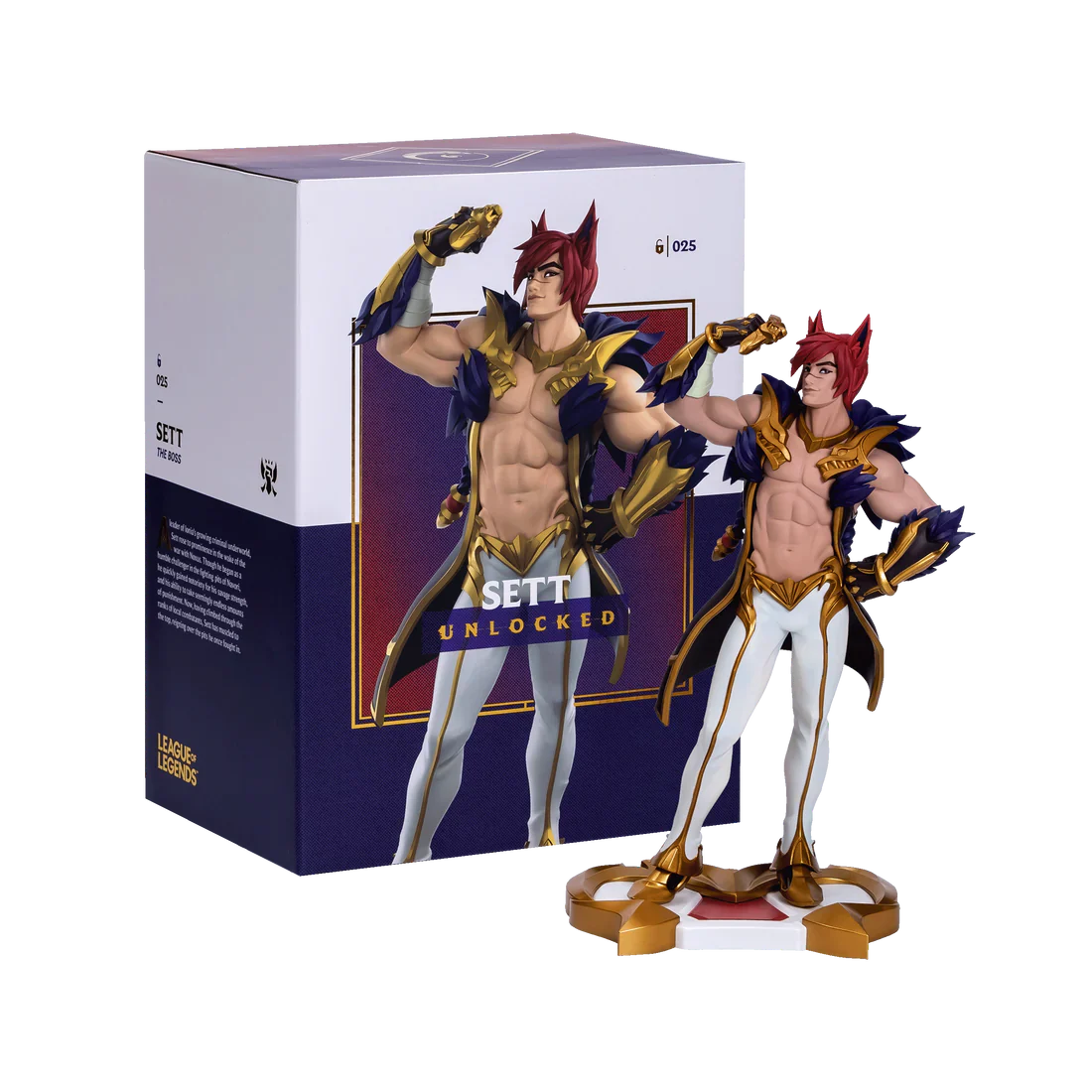 League of Legends - Sett - UNLOCKED Statue — scale reference