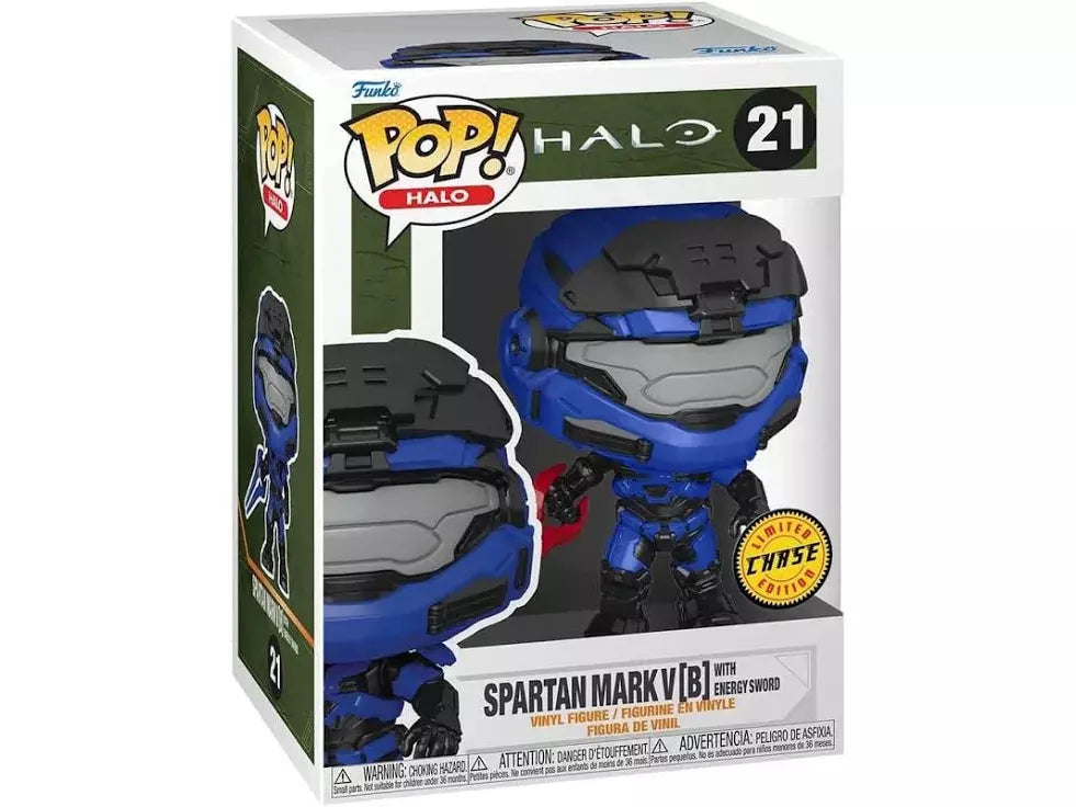 Halo Infinite - Mark V [B] w/ Red Energy Sword (Chase) Pop — detail