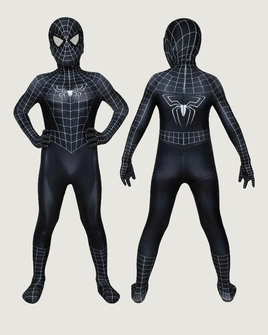 Spider-Man 3 Venom Eddie Brock Kids Cosplay Costume