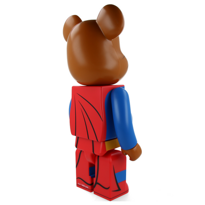 400% + 100% Bearbrick Tom and Jerry as Superman