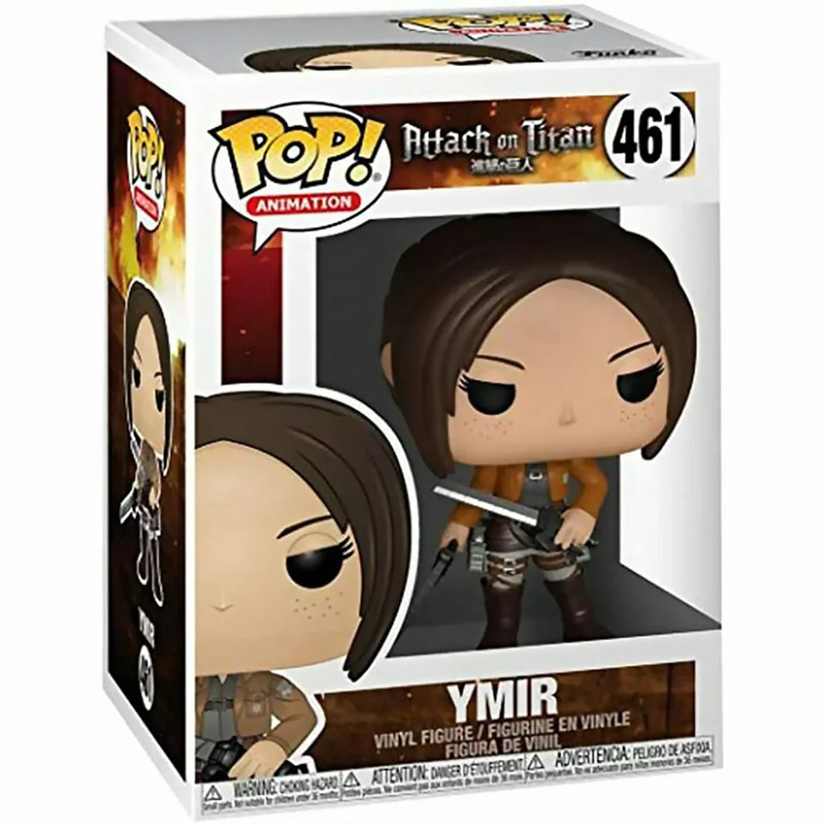 Attack on Titan Ymir Pop! Vinyl Figure — back view